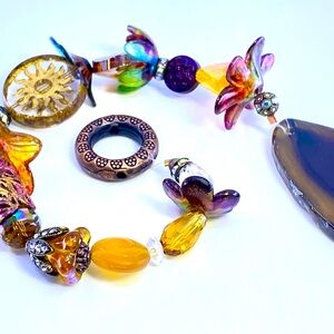 Artisan Crystal Window Charm